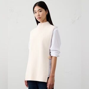 Banana Republic Bib Poncho Knit Sweater